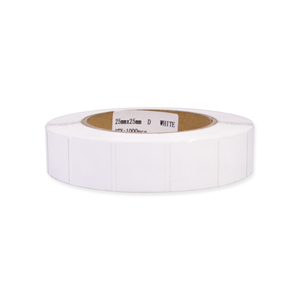 Theft Security Seguridad EAS White Barcode 25x25mm Alarm Security Label 8.2mhz Anti Theft Label Anti Theft Barcode Sticker Label - Product Image 4
