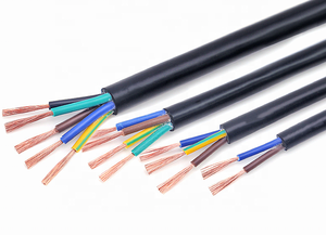Çok iletken esnek kablo RVV 2 3 4 çekirdek 0.5 0.75 1 1.5 2.5 4 6 MM elektrik kablo tel güç kablosu esnek Rvv - Product Image 5