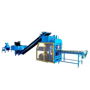 Hby 4-10 automática completa de bloques entrelazados haciendo máquina de moldeo en Uganda y japón - Product Image 3