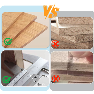 Simple Design Executive Study <strong>Computer</strong> Desk for Office or Home Use Wood Material for Indoor Space Bedroom Apartment - Product Image 3