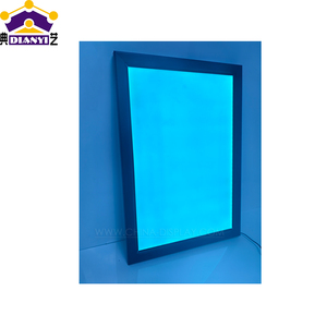 Đèn nền Acrylic ánh sáng Hộp <span class=keywords><strong>menu</strong></span> <span class=keywords><strong>Board</strong></span> hiển thị Anime RGB đầy màu sắc Slim bánh pizza LED ánh sáng khung hộp quảng cáo - Product Image 3