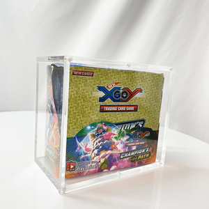 Personalizado magnético acrílico transparente Booster Box capa protetora - Product Image 6