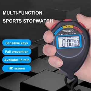 Cronometro digitale LCD orologio sportivo con cronometro multifunzione con cronometro multifunzione orologio palmare impermeabile cronografo - Product Image 3