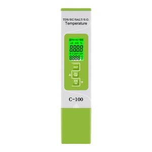 Factory <strong>4</strong>-<strong>in</strong>-<strong>1</strong> Digital Water Quality Analyzer Meter TDS EC pH and Temperature <strong>Test</strong> PenWater Quality Tester - Product Image 1