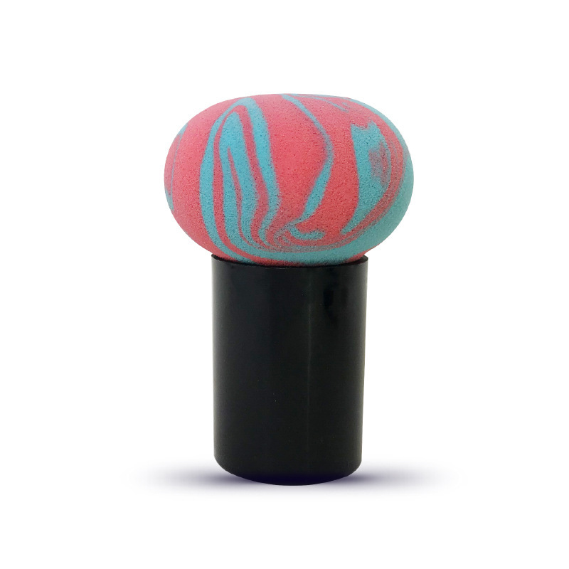 Rose + blue-black border square box