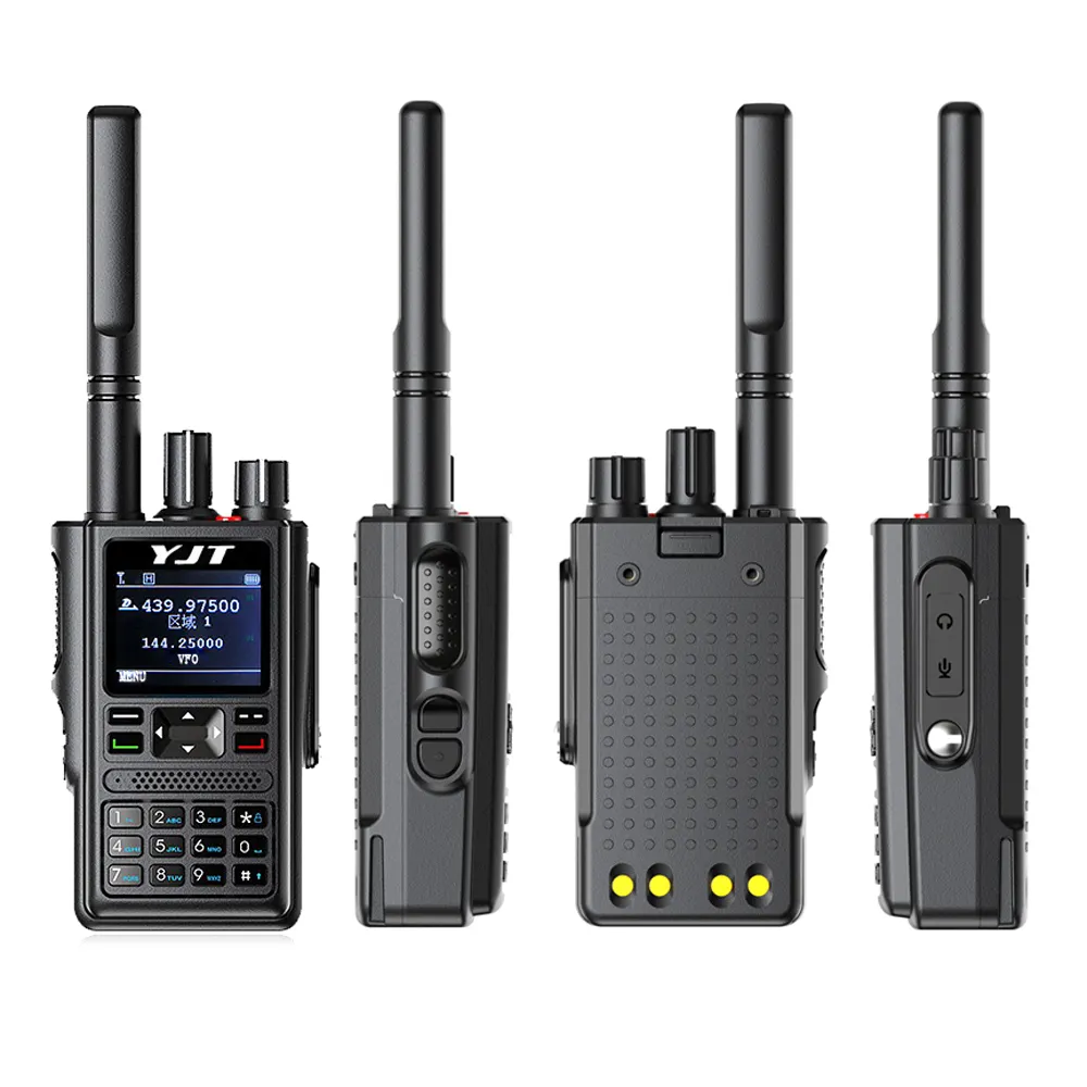 DMR Radio DM-8800 5W Digital FM Dual Band VHF UHF Radio Walkie Talkie a lungo raggio con sms in vendita T001