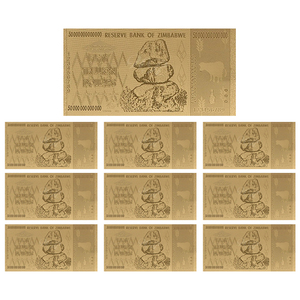 批发纸币黄金纸币津巴布韦纸币纸币非货币收藏纸币 - Product Image 5