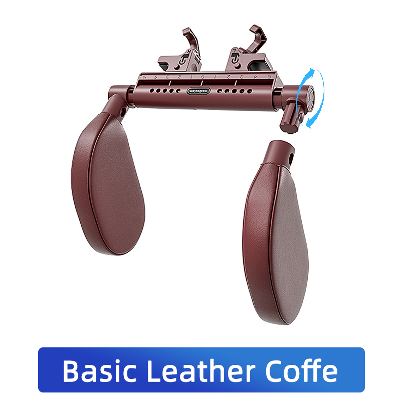 Leather coffee brown