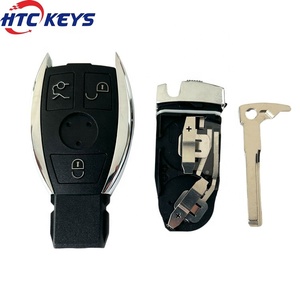 3 düğme akıllı kart uzaktan anahtar kabuk 2 pil tutucu ve bıçak ile b-enz W203 W210 W211 AMG W204 için yedek anahtar kapak - Product Image 3