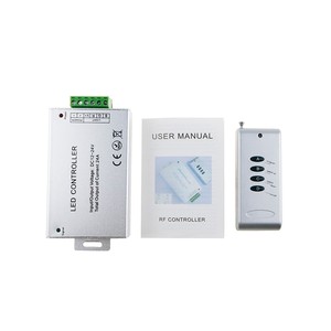 Ручной заводской Rgb светодиодный контроллер света 24A 12V 24V Dc Rf 4Key Пульт дистанционного управления Rgb светодиодные фонари