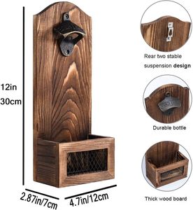 ที่เปิดขวดเบียร์ไม้พร้อมชื่อเจ้าสาวและเจ้าบ่าวในโลโก้ของคุณเอง - Product Image 6