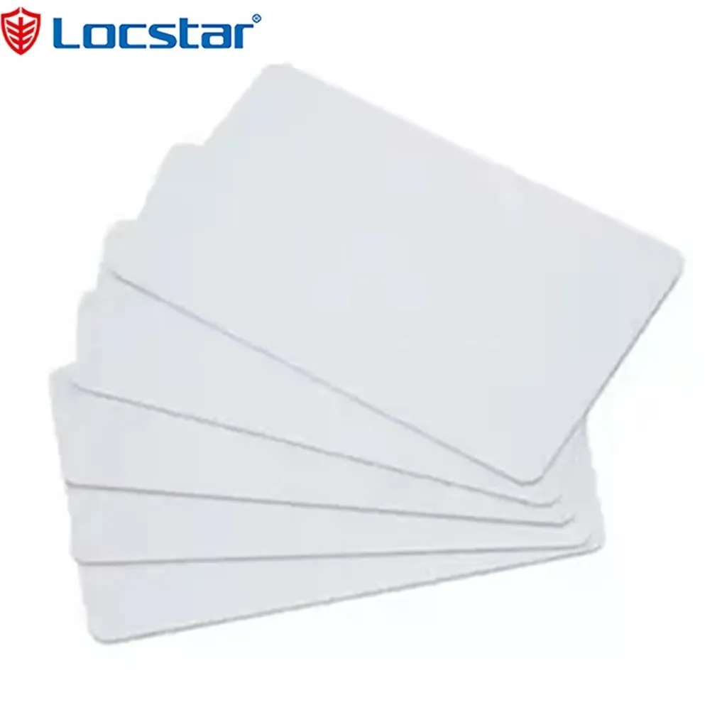 Locstar RFID Smart White CPU Mf Card Chip Key Card Bonwin Smart Card per Hotel Lock