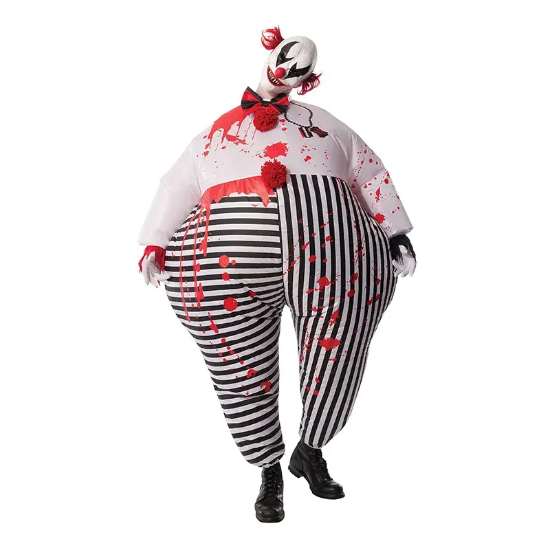 Traje de payaso inflable para eventos divertidos, traje de payaso inflable, para fiestas, desfiles de Carnaval