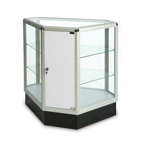 Tùy chỉnh khung nhôm hình chữ nhật kính cường lực hiển thị tủ trưng bày - Product Image 4