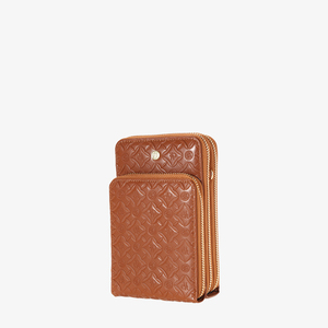 Susen CHRISBELLA özel pu deri bayanlar nakış konu sling omuz çanta kadın crossbody cep telefonu mini çantası 2023