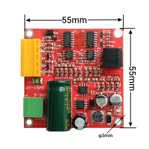 WUZHI XY-15AS 6-36V 15A motore DC modulo di scheda di guida industriale positivo e negativo pieno controllo della velocità PWM - Product Image 6