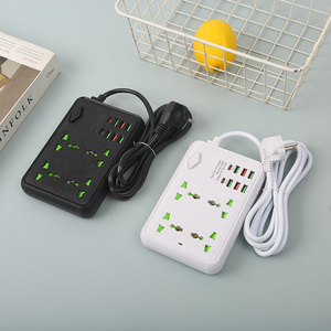 新时代耐用使用廉价电源板通用多扩展插座带USB和开关的旅行电源板 - Product Image 5