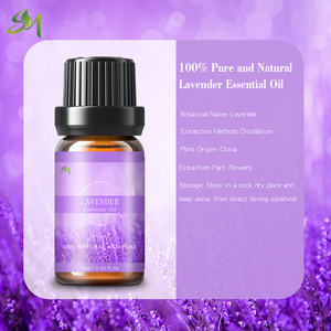 Toptan 100% saf bitki özü uçucu yağ lavanta yağı uyku için yardım ve Aroma YAYICI - Product Image 2