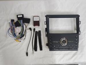 Android 13 8 core 9 inch Car DVD <span class=keywords><strong>Player</strong></span> 4 gam + 64 gam 2.5D IPS màn hình cảm ứng GPS BT Carplay Stereo cho Ford Mondeo/Fusion 2013-2019 - Product Image 2