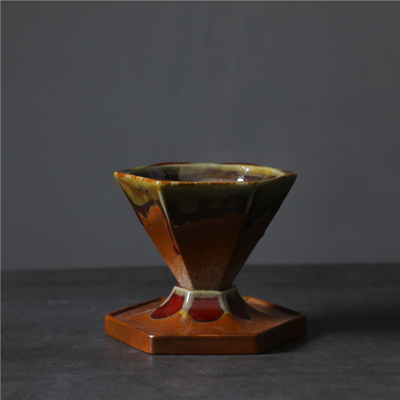 Tasse à café Diamond-style ii (marron) 170ml