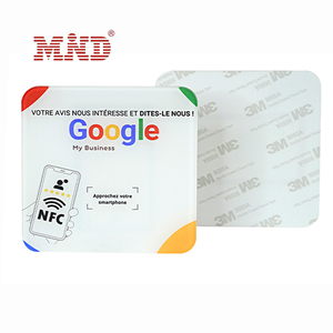 定制打印NFC谷歌商业牌匾Avis亚克力评论NFC卡 - Product Image 1