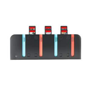 TV màn hình chiếu đa chức năng sạc cơ sở cho Nintendo chuyển đổi <span class=keywords><strong>2</strong></span> giao diện điều khiển sạc Dock với thẻ trò chơi lưu trữ - Product Image 4