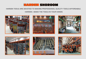 Harden Professional Customized Chrome Vanadium Steel Hand Tool Flat Cold <strong>Chisel</strong> With TPR Handle - Product Image 6