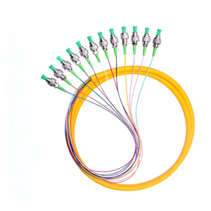 12-Core 9/125 Fiber Optic Bundle Pigtails FTTX <strong>Solutions</strong> with APC UPC LC FC SC for 3G 4G PoE <strong>Networks</strong> - Product Image 5