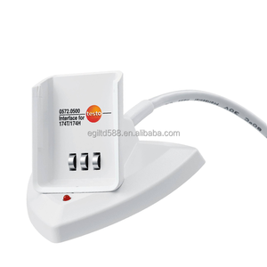 Testo 0572 0500 174Tおよび174Hミニ湿度/温度データロガー用USBケーブル付きデスクトップクレードル - Product Image 2