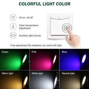โคมดาวน์ไลท์ Led 3W คุณภาพสูง,โคมดาวน์ไลท์พลาสติกสปอตไลท์ Led COB ฟลัชดาวน์ไลท์ - Product Image 5