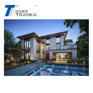 Luxury <strong>Architecture</strong> Design Prefabricated House Villas ,2D Plan Drawing - Product Image 6