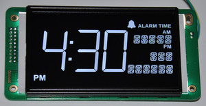 Modulo COB LCD a segmenti VA SPI trasmissivo Display a cristalli liquidi segmento lcd con connettore zebra modulo Display LCD COB - Product Image 2