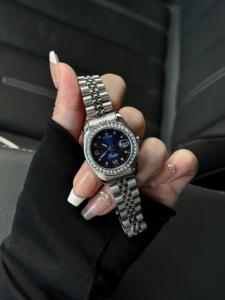 High Quality Scottie 9739B Women's Watch New Design Waterproof Stainless Steel Strap Diamond-studded Round Calendar - Product Image 3