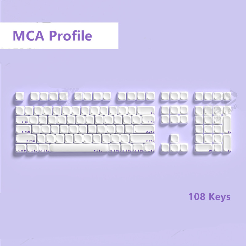 White-MCA-108 Keys