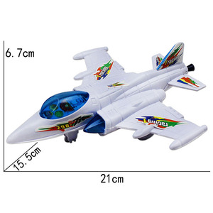 Sevimli geri çekin uçak modeli oyuncak çocuklar için bebek Mini renkli karikatür uçak uçak oyuncak arabalar çocuklar için - Product Image 4
