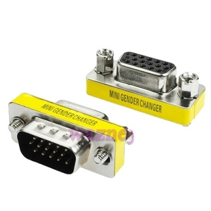 15 pin D-Sub DB15 VGA femmina a femmina a maschio a maschio connettore VGA adattatore Extender Plug - Product Image 1