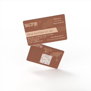 Silone 13,56 MHz ntag213/215/216 Smartcard-Chip PVC NFC QR-Code Business-RFID-Karte für soziale Medien - Product Image 5