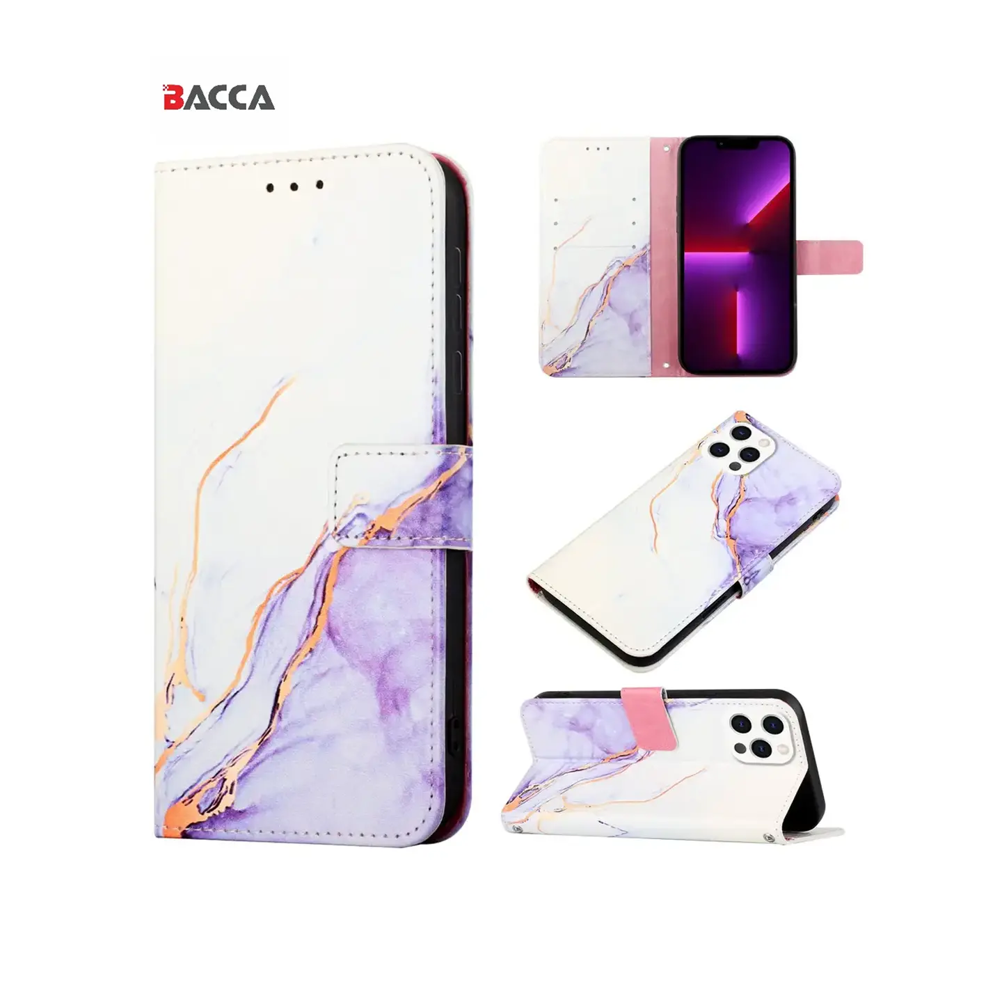 New Trending Marble Pattern PU leather Flip Phone case For Tecno POP 5 6 Pro For Camon 19 Pro 5G Design Fashion Cover case