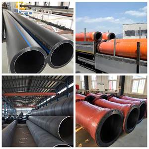 Manguera de descarga de goma de succión con brida Od de 20 "de gran diámetro, ingeniería de dragado Flexible flotante para mangueras de goma de barro y arena - Product Image 4