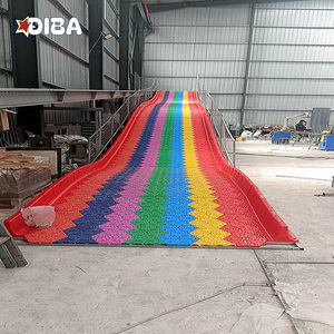 สไลด์หลากสีสำหรับสวนกลางแจ้งที่เหมาะกับโลกการผจญภัยกลางแจ้งเรนโบว์สไลด์สำหรับสวนที่ไม่ใช้พลังงาน - Product Image 5