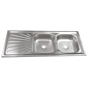 Gömülü Modern sus201 kahve bar otel kiti için fincan yıkayıcı ile çok fonksiyonlu lavabo modern çift kase mutfak - Product Image 1