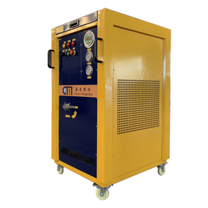 R134a R22氟利昂回收泵全无油交流回收装置4HP R410A R32制冷剂回收充气机 - Product Image 3