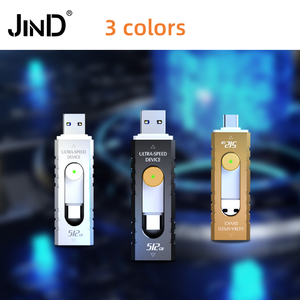 Memoria USB de alta velocidad USB 128g 512G interfaz dual unidad flash USB tipo C de gran capacidad para teléfono móvil y computadora
