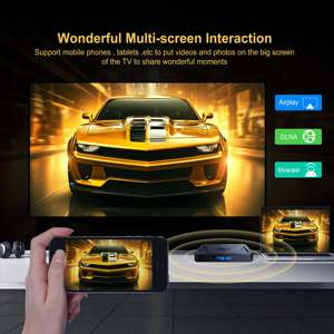 X96Q Pro + กล่องสมาร์ททีวี2025พร้อมแอนดรอยด์14.0 Quad Core Processor 8K HD ความละเอียด2พอร์ต USB WiFi 6รองรับ2.4 ghz/ 5GHz - Product Image 4