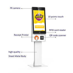 Self Service Fast Food Ordering Payment Kiosk Cash Register Printing Checkout Touch Screen Payment Kiosk for Restaurant - Product Image 2