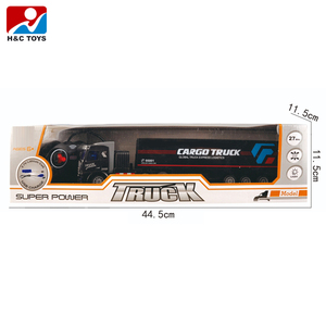 Yüksek kalite 1:48 ölçekli RC modeli 4CH uzaktan kumanda Metal römork konteyner kamyon şarj hobi fonksiyonu içerir - Product Image 4