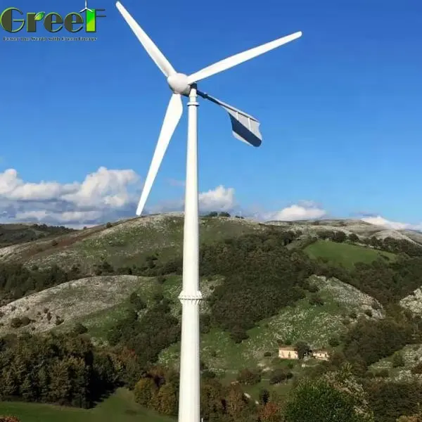 Factory price wind turbine 5kw wind power generator Maintenance free off grid on grid wind generator