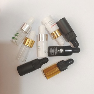 <span class=keywords><strong>1</strong></span>毫升2毫升3毫升5毫升空化妆品样品瓶透明白色黑色迷你玻璃滴管瓶精油血清瓶带移液器 - Product Image 6