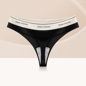 Venta al por mayor de bragas personalizadas para mujer, ropa interior Sexy de cuerda G, bragas de Yoga para mujer, ropa interior de Yoga - Product Image 6