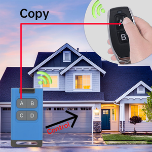 รีโมทคอนโทรลควบคุมระยะไกลหลายความถี่280-868MHZ รีโมทคอนโทรลประตูโรงรถ - Product Image 2